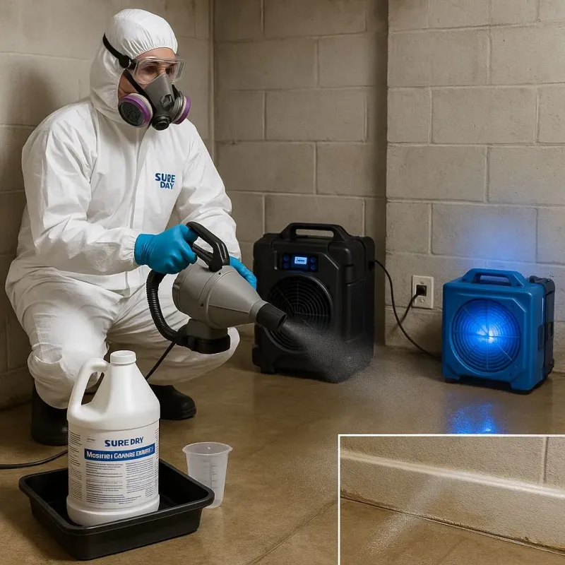 Sanitization and Odor Removal process in Canonsburg, PA