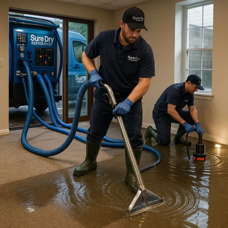 Water Extraction and Removal process in Canonsburg, PA
